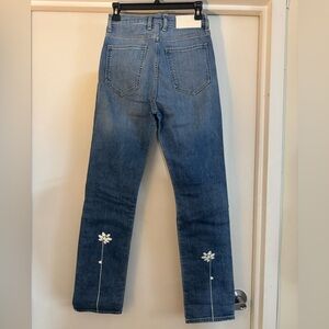 7 For All Mankind Men's Blue Distressed Jeans